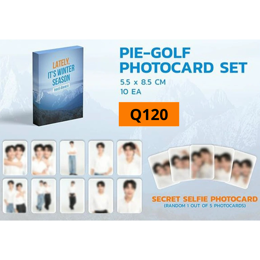 PIE-GOLF PHOTOCARD SET