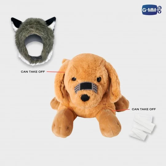GOLDEN RETRIEVER IN WOLF HOOD DOLL | KIDNAP
