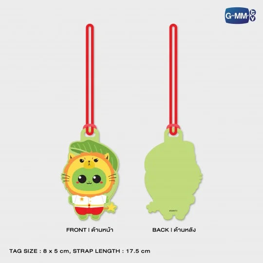 KING MAN CHARACTER RUBBER TAG