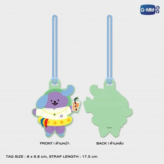 AVOCEAN CHARACTER RUBBER TAG