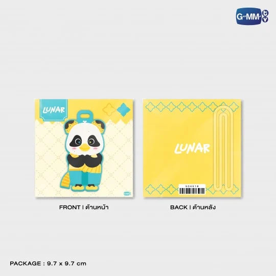 LUNAR CHARACTER RUBBER TAG