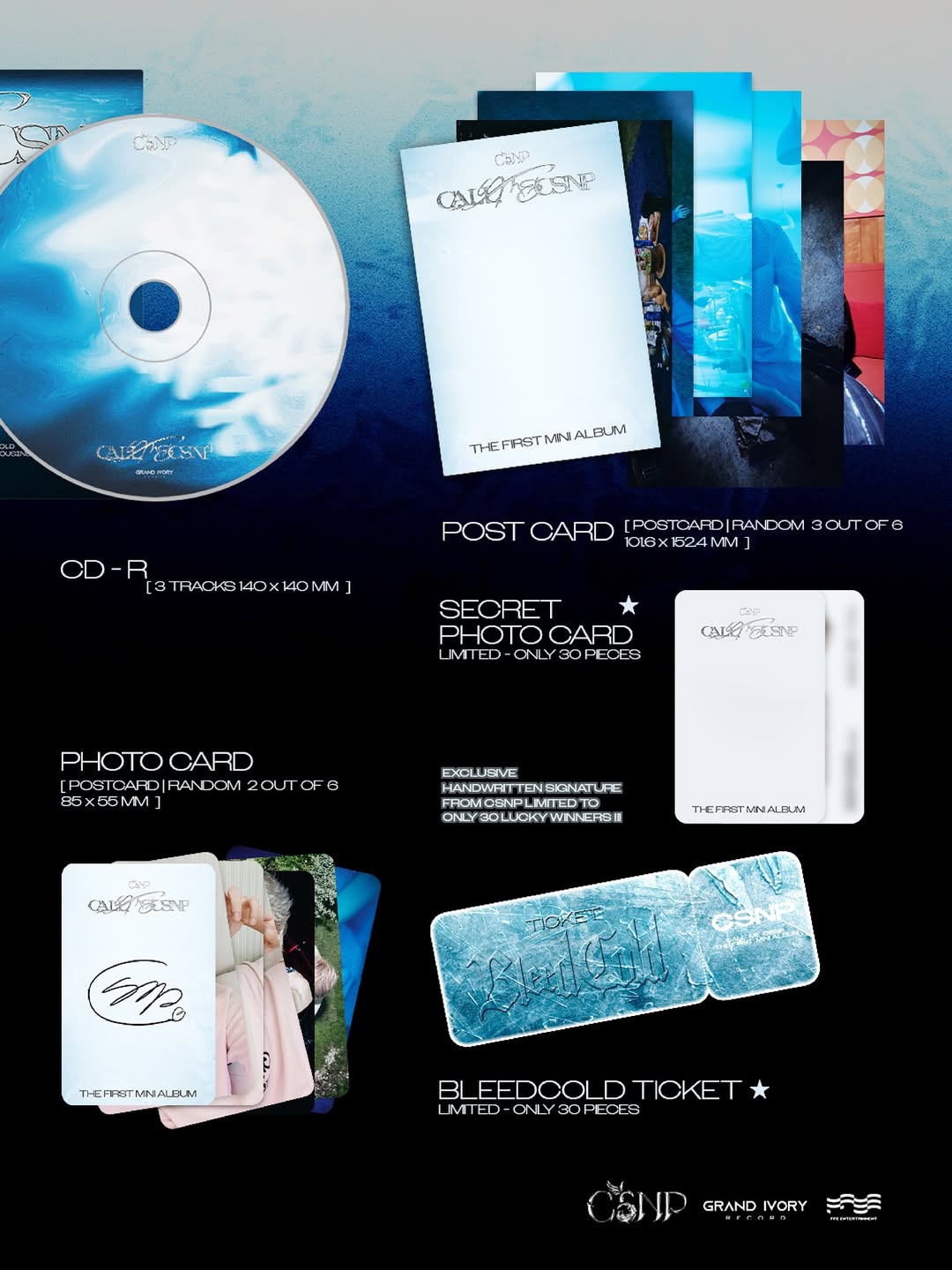“CALL ME CSNP” 1st MINI ALBUM SET
