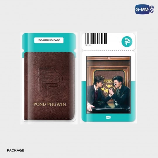 PONDPHUWIN LEATHER PASSPORT HOLDER
