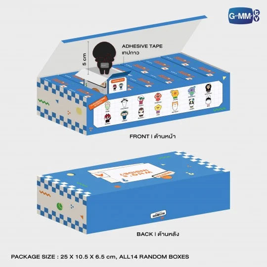 FANDOM CHARACTER GRIPPYS (BOX A)  WHOLE SET