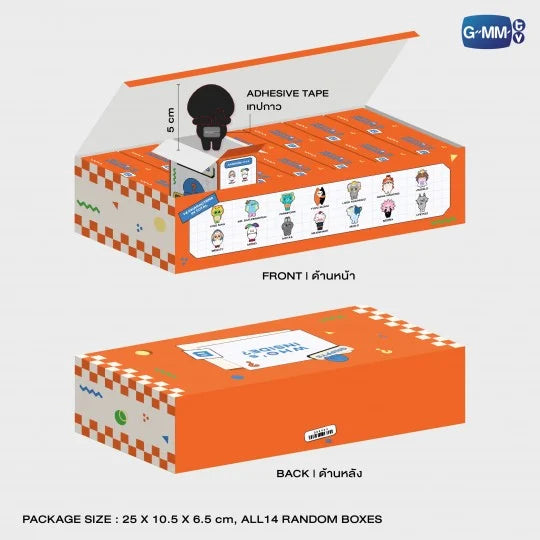 FANDOM CHARACTER GRIPPYS (BOX B) | COMPARTIDO
