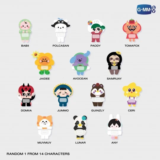 FANDOM CHARACTER GRIPPYS (BOX A) | SINGLE BOX