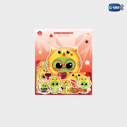 KING MAN STICKER SET