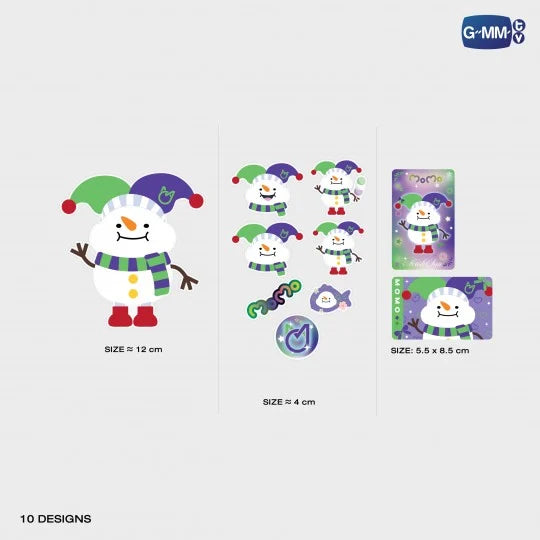 MOMO STICKER SET