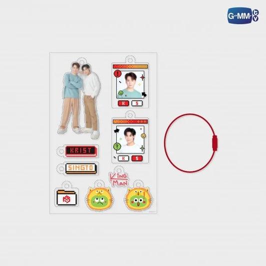 KRISTSINGTO CUSTOMIZABLE ACRYLIC KEYCHAIN