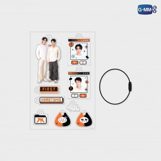 FIRSTKHAOTUNG CUSTOMIZABLE ACRYLIC KEYCHAIN