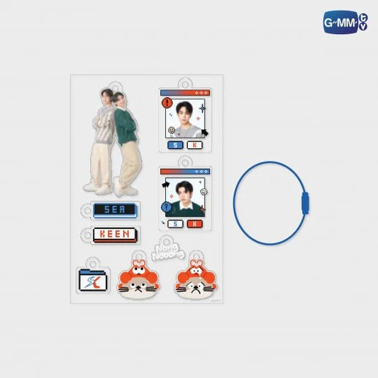 SEAKEEEN CUSTOMIZABLE ACRYLIC KEYCHAIN