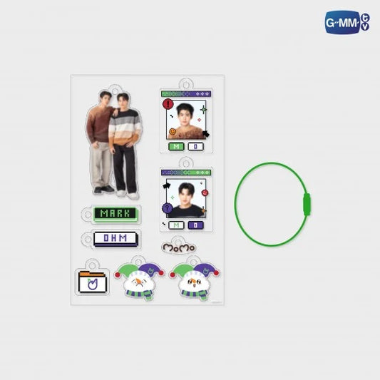 MARKOHM CUSTOMIZABLE ACRYLIC KEYCHAIN