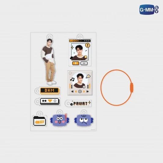 OHM CUSTOMIZABLE ACRYLIC KEYCHAIN