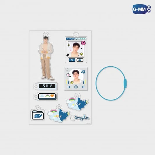 SKY CUSTOMIZABLE ACRYLIC KEYCHAIN