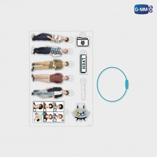 LYKN CUSTOMIZABLE ACRYLIC KEYCHAIN