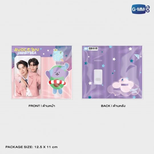 AVOCEAN ACRYLIC CLIP STAND WITH JIMMYSEA PHOTOCARD