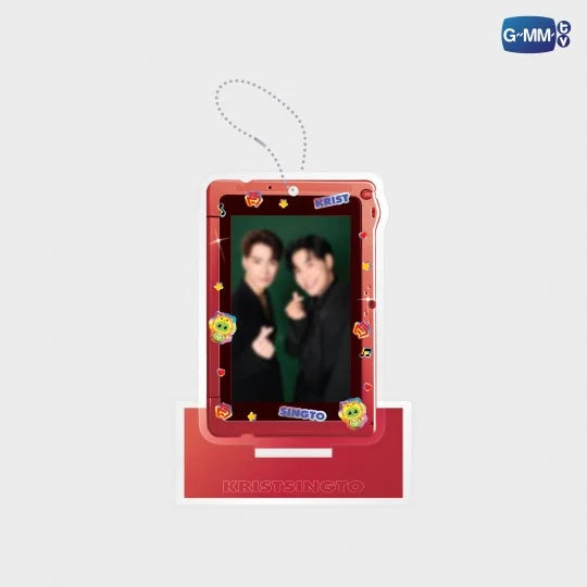 FRAME CARD ACRYLIC STAND AND KEYCHAIN WITH PHOTOCARD