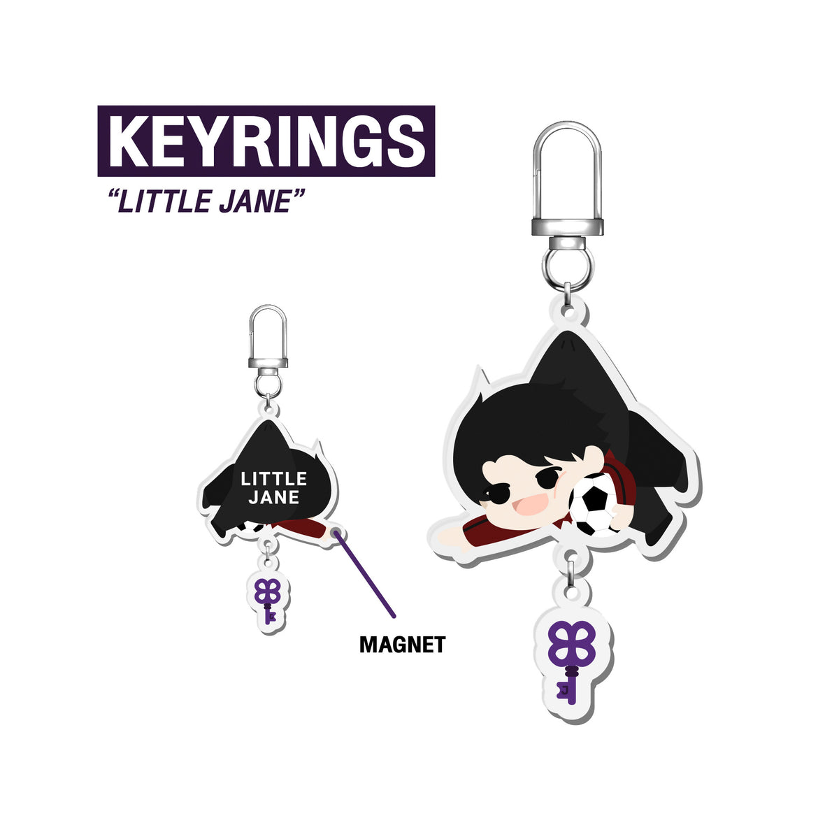 KEYRINGS BIG JANE + LITTLE JANE