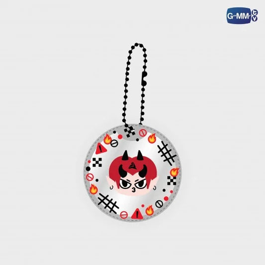 DOMIIA POCKET MIRROR 2 LAYERS KEYCHAIN