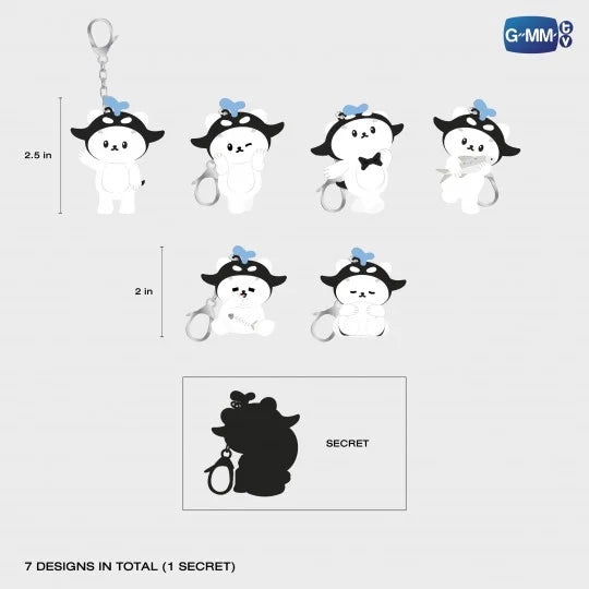 POLCASAN RANDOM DOLL KEYCHAIN | WHOLE SET