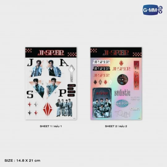 JASP.ER STICKER SET | RISER CONCERT : THE FIRST RISE