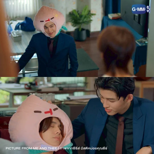 PEACH PLUSH HAT | ME AND THEE