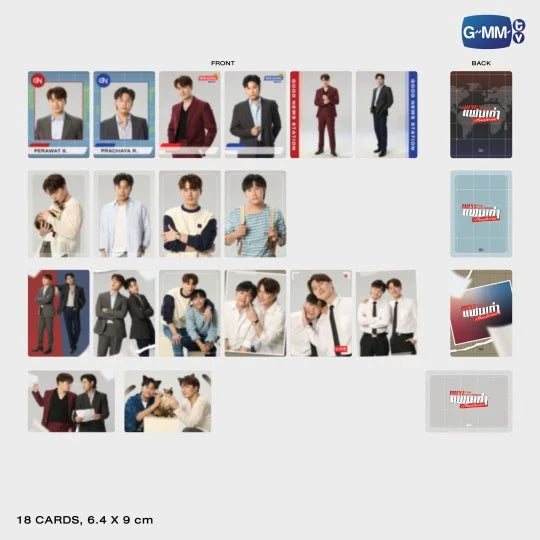 THE EX-MORNING COLLECTIBLE CARD SET