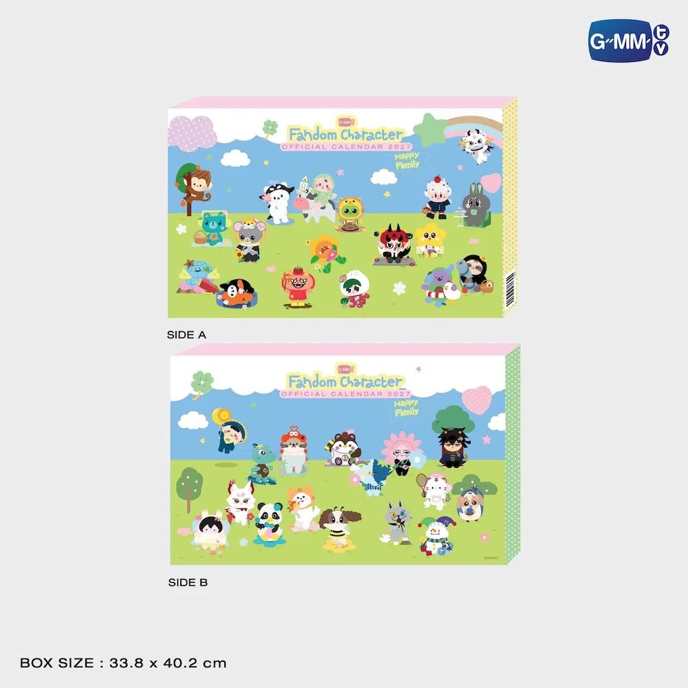 GMMTV FANDOM CHARACTER OFFICIAL CALENDAR 2027