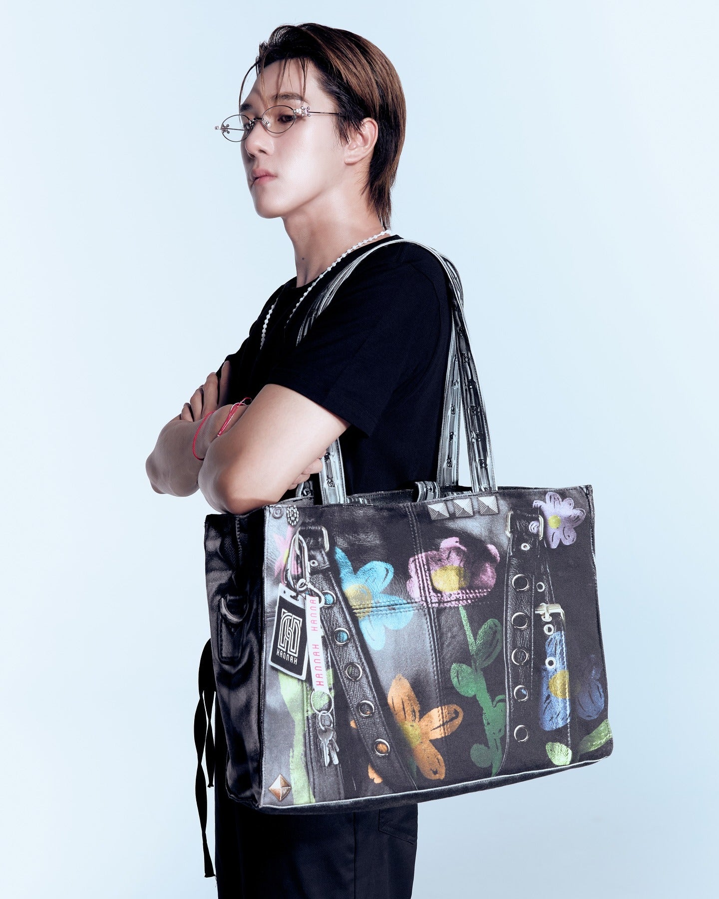 FAKE PRINTED FABRIC BAG