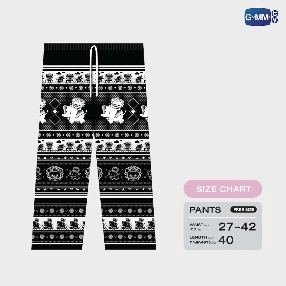 LOOK KHUNNOO ELEPHANT BUDDY PANTS
