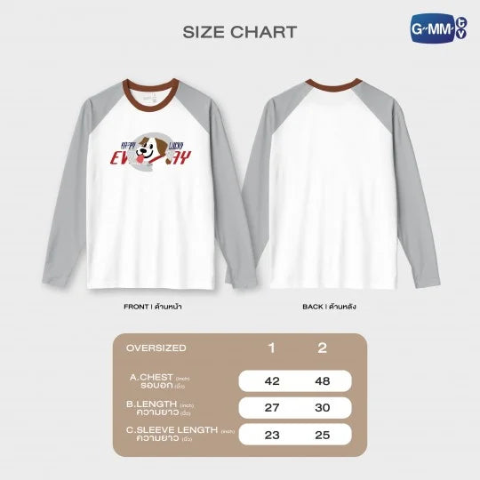 HAPPY LUCKY EVERYDAY LONG SLEEVE T-SHIRT | BOYS IN LOVE