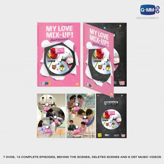 DVD BOXSET MY LOVE MIX-UP! | CAJA + DVDs
