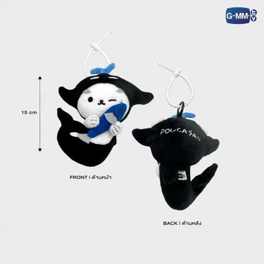 POLCASAN & LITTLE FISHY DOLL KEYCHAIN