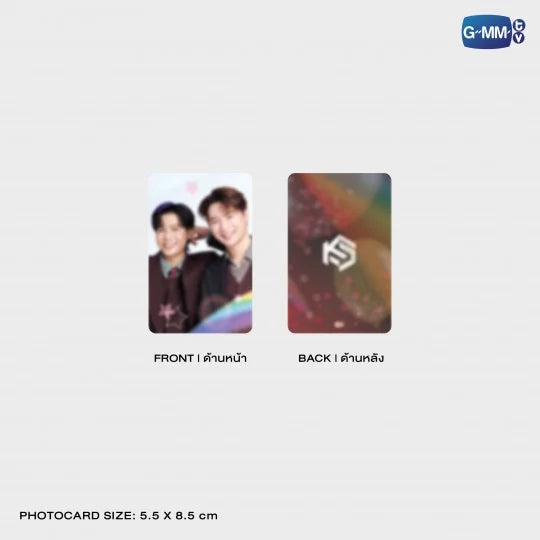KING MAN ACRYLIC CLIP STAND WITH KRISTSINGTO PHOTOCARD