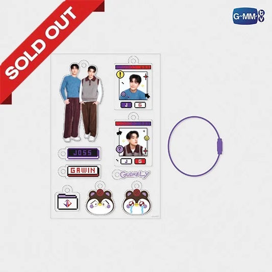 JOSSGAWIN CUSTOMIZABLE ACRYLIC KEYCHAIN