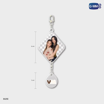 VIEWMIM ACRYLIC KEYCHAIN | GIRL RULES