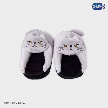 CAT CHEER CAFE SLIPPERS | CAT FOR CASH