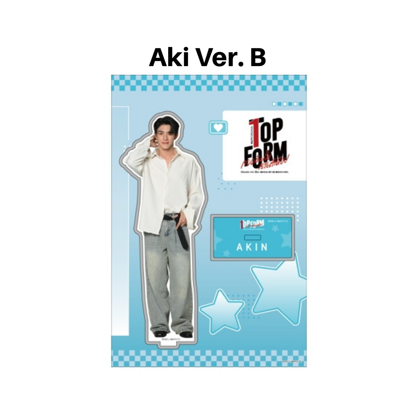 TOP FORM ACRYLIC STAND