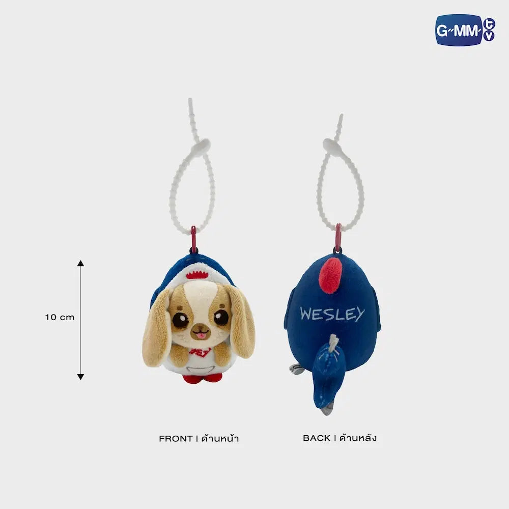 WESLEY DOLL KEYCHAIN