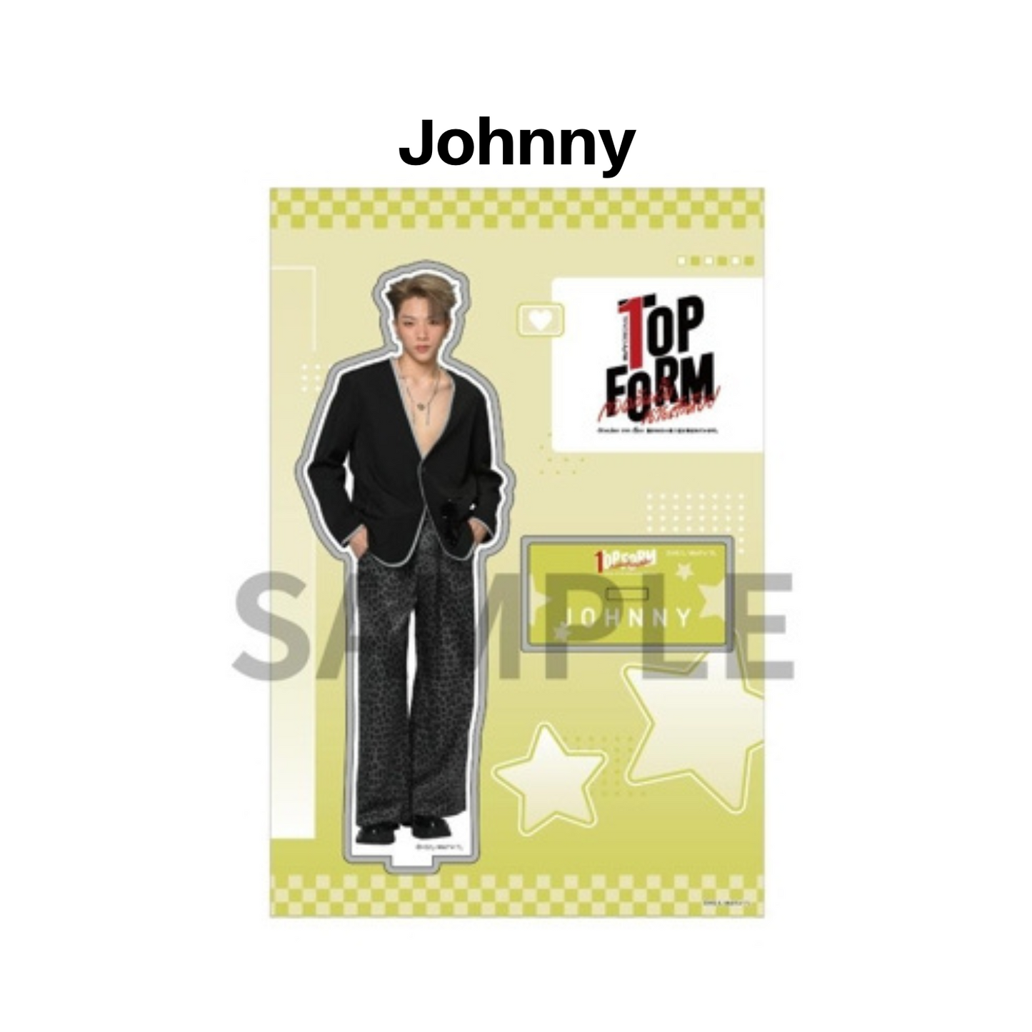 TOP FORM ACRYLIC STAND