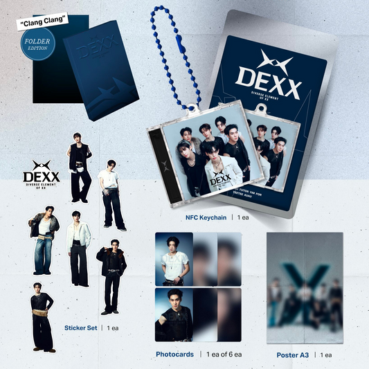 DEXX 1st Single Debut | Folder Edition