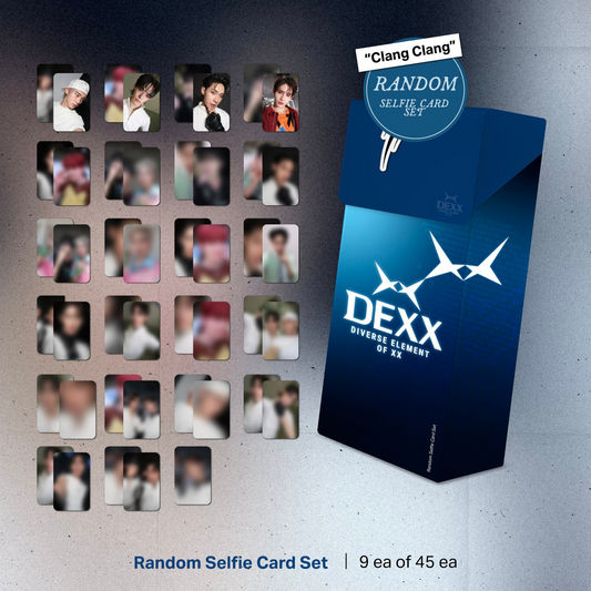 DEXX 1st Single Debut | Random Selfie Card Set