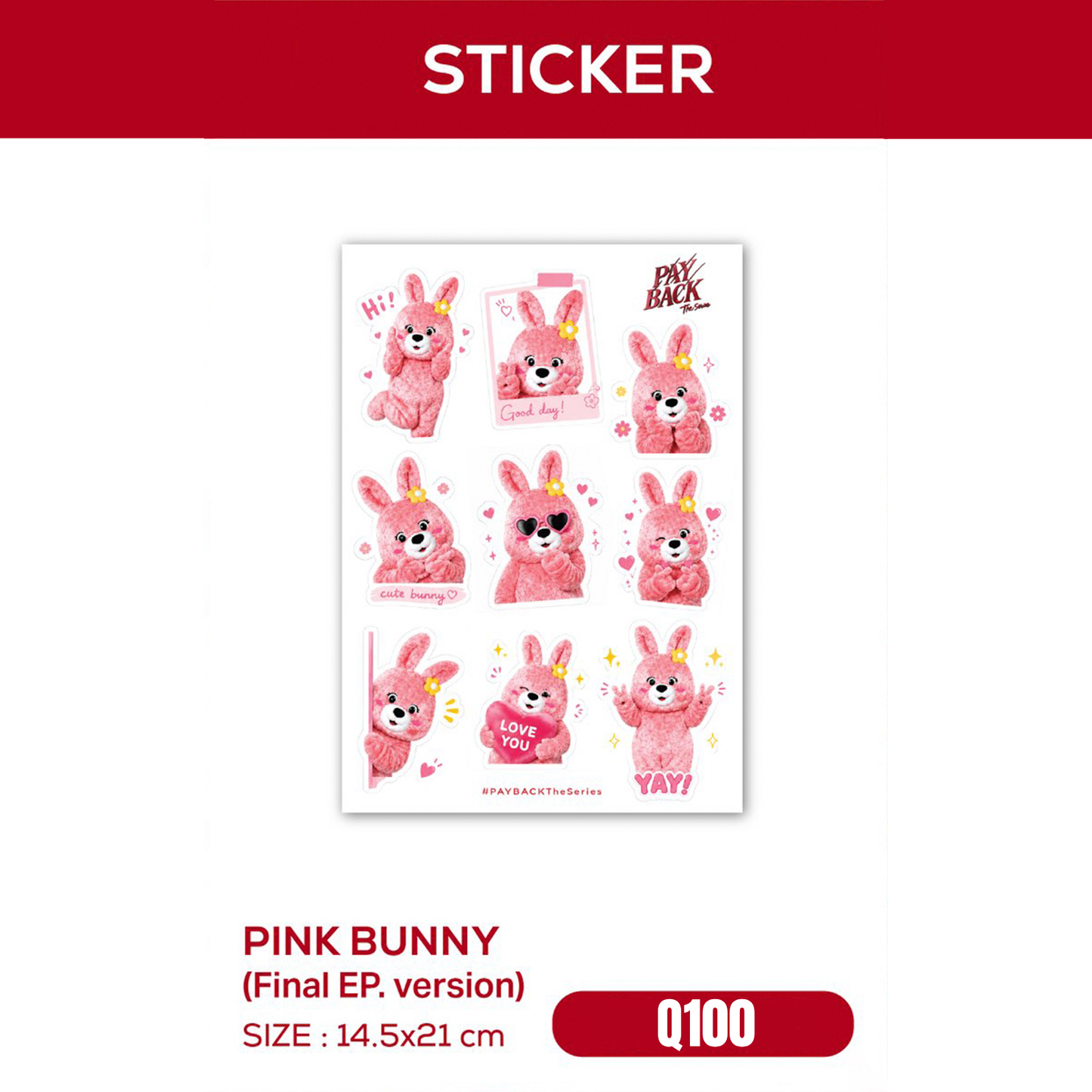 PAY BACK | STICKER