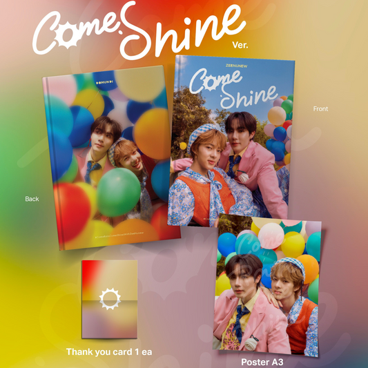 ZEENUNEW 3rd PHOTOBOOK | COME SHINE Ver.
