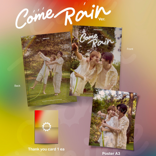 ZEENUNEW 3rd PHOTOBOOK | COME RAIN Ver.