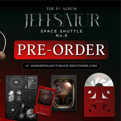 THE 1st ALBUM “JEFF SATUR SPACE SHUTTLE NO.8”