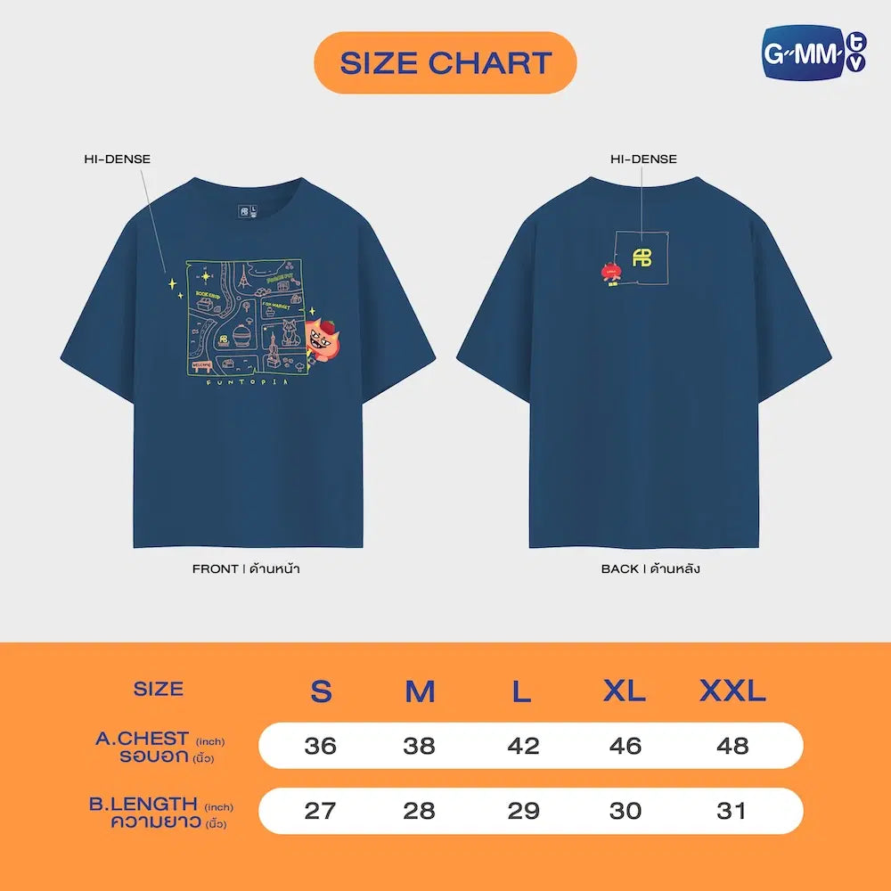 TOMAFOX OFFICIAL T-SHIRT | FORCE BOOK FUNTOPIA FANCON