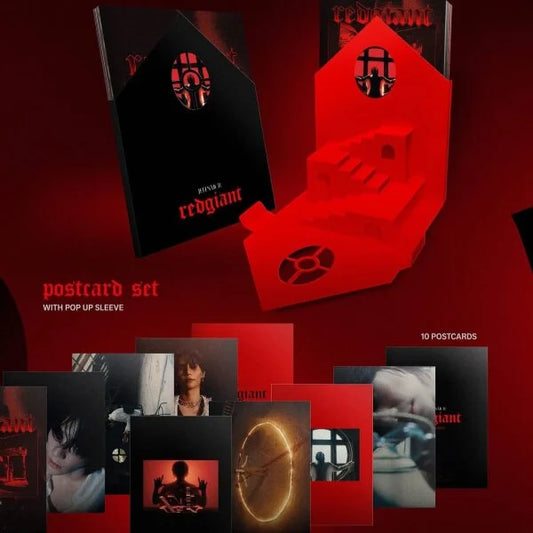 RED GIANT POSTCARD