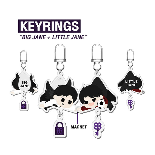 KEYRINGS BIG JANE + LITTLE JANE