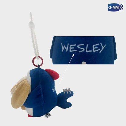 WESLEY DOLL KEYCHAIN
